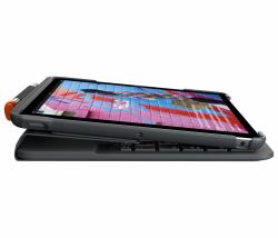 Logitech Slim Folio for iPad [7th, 8th, & 9th generation] (Slim Folio For iPad [7th gen] - Slim Folio For iPad [7th - gen], QWERTY, Danish, Finnish, Norwegian, Swedish, Standard, 1.7 cm, 1.5 mm, - ...