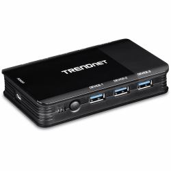 Trendnet TK-U404 computer data switch (4 COMPUTER 4 PORT - USB 3.1 SHARING SWITCH)