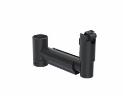 Ergonomic Solutions SpacePole POS Swingarm SP2, 200mm with DuraTilt®, lock ring & Cable Clip (Swingarm SP2, 200mm with - lockring, Cable Clip - DuraTilt - BLACK- Black, incl. 1x Lock Ring Swingarm...