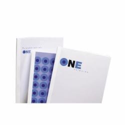 GBC Standard Thermal Binding Covers 35mm White [50] (GBC IB370120 A4 Clear Silk White Thermal Binding Cover 35mm Pack of 50)