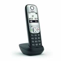 Gigaset A690HX Analog/DECT telephone Caller ID Black, Silver (GIGASET A690HX)