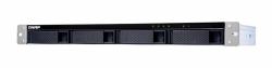 QNAP TL-R400S storage drive enclosure HDD/SSD enclosure Black, Grey 2.5/3.5" (4-bay 1U rackmount SATA JBOD expansion unit with a QXP-400eS-A1164 PCIe SATA host card and 1 SFF-8088 to SFF-8088 SAS/S...