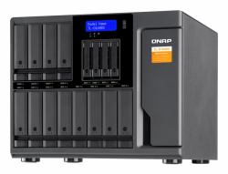 QNAP TL-D1600S storage drive enclosure HDD/SSD enclosure Black, Grey 2.5/3.5" (QNAP TL-D1600S - Hard drive array - 16 bays [SATA-600] - SATA 6Gb/s [external])