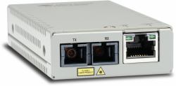 Allied Telesis AT-MMC200/SC-960 network media converter 100 Mbit/s 1310 nm Multi-mode Grey (TAA [FEDERAL] 10/100TX/100FX/SC - MM MEDIA RATE CONVERT MULTI PSU)