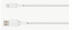 Belkin CAA002BT0MWH lightning cable 0.15 m White (LIGHTNING TO USBA BRAIDED 0.15M WHT)