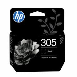 HP 305 Black Original Ink Cartridge (Tinte HP 305 / 3YM61AE Black)