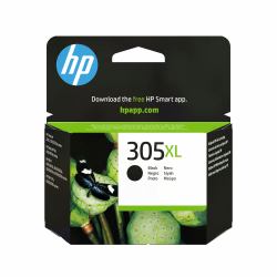 HP 305XL High Yield Black Original Ink Cartridge (HP 305XL - HÃ¸jtydende - pigmenteret so)