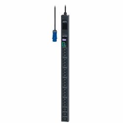 APC Easy Rack PDU, Metered, 0U, 1 Phase, 3.7kW, 230V, 16A, 18 x C13 and 3 x C19 outlets, IEC60309 2P+E inlet (EASY PDU METERED ZEROU 16A 230V - [18]C13 AND [3]C19 IEC309)