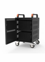 Port Designs 901973 portable device management cart/cabinet Portable device management cabinet Black (Charging Cart 20 Tablet & 1 NB 901973)