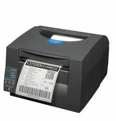 Citizen CL-S521II label printer Direct thermal 203 x 203 DPI 150 mm/sec Wired (CL-S521II PRINTER DT BLACK - UK/EN PLUG)