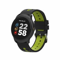 Canyon CNS-SW81BG smartwatch / sport watch 3.3 cm [1.3"] IPS 44 mm Digital 240 x 240 pixels Touchscreen Black, Green (Canyon Oregano Smart Watch Black Green)