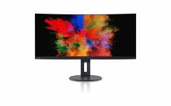 Fujitsu Displays P34-9 US computer monitor 86.4 cm [34"] 3440 x 1440 pixels UltraWide Quad HD LED Black (P34-9 US 86.1CM 34IN CURVED - 300CD 178/178 5MS DP HDMI USB-C IN)