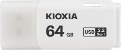 Kioxia TransMemory U301 USB flash drive 64 GB USB Type-A 3.2 Gen 1 [3.1 Gen 1] White (Kioxia 64GB TransMemory U301 USB3 White)