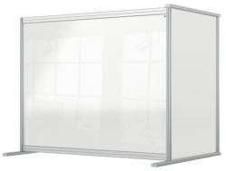 Nobo 1915496 magnetic board Grey, Transparent (Nobo 1915496 Premium Plus Desk Divider Extender 1200x1000mm Acrylic)