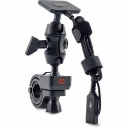 Crosscall X-RIDE Active holder Mobile phone/Smartphone Black (X-Ride Motorbike Charging Kit)