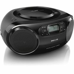 Philips AZB500 Black Portable CD player (Azb500 Portable Cd Player - Black - Warranty: 12M)