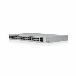 Ubiquiti UniFi USW-48-POE network switch Managed L2 Gigabit Ethernet [10/100/1000] Power over Ethernet [PoE] 1U Stainless steel (UniFi Switch 48 PoE 48-Port managed PoE switch w)
