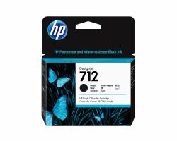 HP 712 80-ml Black DesignJet Ink Cartridge (HP 712 80-ML BLACK DESIGNJET - INK CARTRIDGE)