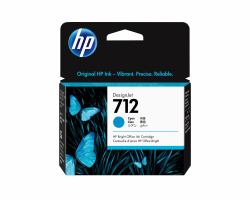 HP 712 29-ml Cyan DesignJet Ink Cartridge (HP 712 29-ML CYAN DESIGNJET INK - CARTRIDGE)