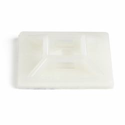 StarTech.com 100 Pack Cable Tie Mounts with Adhesive Tape for 0.21 in. [5.5 mm] Wide Ties - Nylon/Plastic Zip Tie Mounts - Electrical/Network Cable Wrap Mounts / 94V-2 Fire & UL Rated TAA (100 PACK...