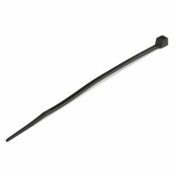 StarTech.com 4"[10cm] Cable Ties - 1/16"[2mm] wide, 7/8"[22mm] Bundle Diameter, 18lb[8kg] Tensile Strength, Nylon Self Locking Zip Ties with Curved Tip - 94V-2/UL Listed, 1000 Pack - Black (1000 PA...
