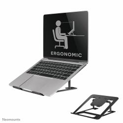 Neomounts NSLS085BLACK Laptop stand 10-17" - foldable - compact - universal (NOTEBOOK DESK STAND BLACK - )
