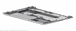 HP L79384-001 laptop spare part Bottom case (*Non Cancellable/Non Returnable [NCNR]* BASE ENCLOSURE UMA)