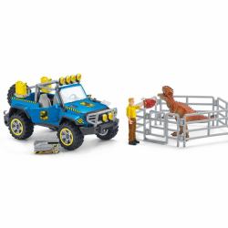 schleich Dinosaurs Off-road vehicle with dino outpost (Schleich Dinosaurs - Off-Road Vehicle)