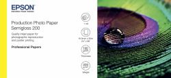 Epson Production Photo Paper Semigloss 200 24" x 30m (PROD PHO PAP SEMIGLOSS-24IN 30M 200)