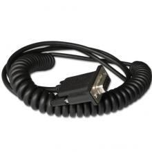 Honeywell CBL-020-300-C00 serial cable Black 3 m RS232 DB9 (RS232 5V SIGNAL BLK DB9 FEMALE - 3M COILED 5V EXTERNAL POWER)