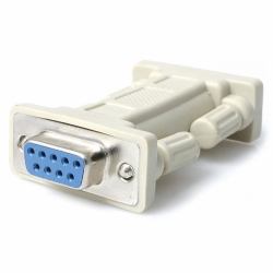 StarTech.com DB9 RS232 Serial Null Modem Adapter - F/F (Startech.com Serial Null Modem Adapter)