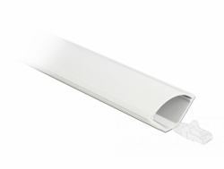 DeLOCK Corner Duct self-adhesive 43 x 23 mm - length 1 m white (Delock kabelkanal)
