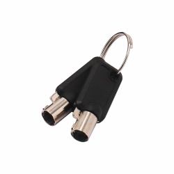 Dicota D31832 cable lock accessory Key Black, Silver 1 pc[s] (MASTERKEY FOR SECURITY CABLE - T-LOCK ULTRA SLIM V2 3X7MM SLOT)