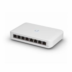 Ubiquiti UniFi Switch Lite 8 PoE Managed L2 Gigabit Ethernet [10/100/1000] Power over Ethernet [PoE] White (Ubiquiti Switch UniFi 8xRJ45 GBit Managed 4xPoE 52W Wall-Mountable, Fanless, internal PSU)