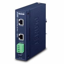 PLANET IPOE-173S network splitter Power over Ethernet [PoE] Blue (IP Single Port 10/100/1000T - 802.3bt PoE++ Splitter 12/24V - 802.3bt type 4 PD, PoH compatible - Warranty: 60M)