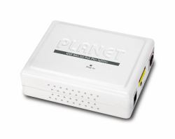 PLANET POE-161S network splitter Power over Ethernet [PoE] White (Gigabit IEEE802.3at High - Power PoE Splitter - 5V/12V - Warranty: 36M)