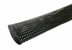 Microconnect CABLESLEEVE040-50B cable sleeve Black (Expand Cable Sleeve - Diameter:Ã¸40mm Roll - length:50m 50 meter, Polyester, - Warranty: 300M)