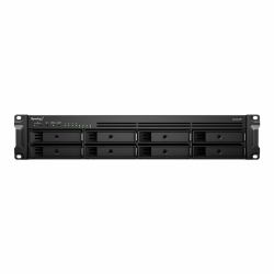 Synology RackStation RS1221RP+ NAS/storage server Rack [2U] Ryzen Embedded V1500B 4 GB DDR4 0 TB DiskStation Manager Black (Synology RS1221RP+ 8-bay ultra-compact network attached storage solution;...