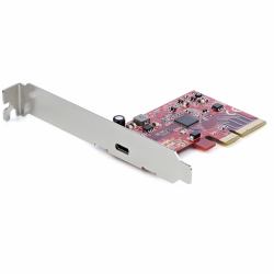StarTech.com 1-Port USB 3.2 Gen 2x2 PCIe Card, USB-C 20Gbps SuperSpeed PCI Express 3.0 x4 Controller Card, USB Type-C Adapter Card, Data Only, Windows/macOS/Linux, TAA (USB 3.2 GEN 2X2 PCIE CARD - ...