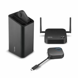 BenQ WDC10C wireless presentation system USB Type-C Desktop (BenQ InstaShow WDC10C - Video conferencing kit [InstaShow button, InstaShow receiver] - black - TAA Compliant)