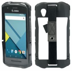 Mobilis 052046 handheld mobile computer case (PROTECH TPU CASE TC 51/52/56/57 - ELASTIC HAND STRAP STYLUS BLACK)