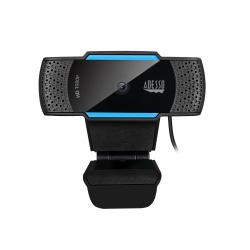 Adesso CyberTrack H5 webcam 2.1 MP 1920 x 1080 pixels USB 2.0 Black, Blue (1080P 2.1MP H.264 AUTO FOCUS - WCAM BUILD IN DUAL CYBERTRACK H5)