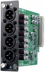 TOA D-971M audio module (D-971M D-900 Series 4 Channel Line Output Module [XLR])