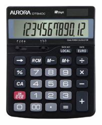 Aurora DT940C calculator Desktop Basic Black (Aurora DT940C Desk Calculator)