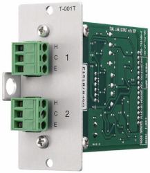 TOA T-001T audio module (T-001T M-9000 Series Dual Line Output Expansion Module with DSP)