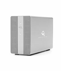 OWC Mercury Elite Pro Dual HDD/SSD enclosure Silver 2.5/3.5" (OWC Mercury Elite Pro Dual with 3-Port USB Hub Enclosure)