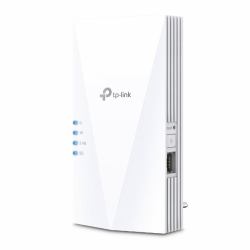 TP-Link RE500X network extender Network transmitter & receiver White 1000 Mbit/s (TP-Link RE500X V2 - Wi-Fi range extender - 1GbE - Wi-Fi 6 - 2.4 GHz, 5 GHz)