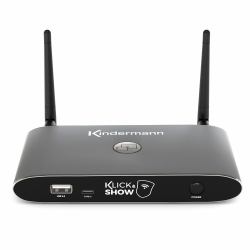Kindermann KLICK & SHOW K-40 Base Unit, Wireless Presentation System for customized transmitter add-on (KLICK END SHOW K-40 BASE UNIT - )