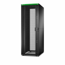 APC Easy Rack, 48U, Black, With Roof, Castors, Feet, 4 Brackets, and Side Panels, No Bottom, 2258H x 800W x 1200D mm (EASY RACK 800MM/48U/1200MM WITH - ROOF SIDE PANEL CASTORS FEET AND)