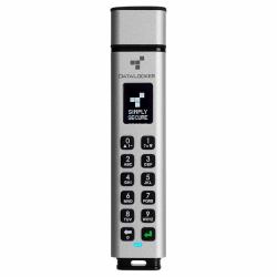 DataLocker Sentry K350 16 GB Encrypted USB Drive, FIPS 140-3 L3, AES 256-bit, MIL-STD-810G, Display with Keypad, USB A Connector compatible with 3.2 Gen 1 & USB 2.0 (Sentry K350 FIPS Secure USB 3.1...
